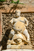 Fat Man on turtle statue Pitti Palace Florence_D851657